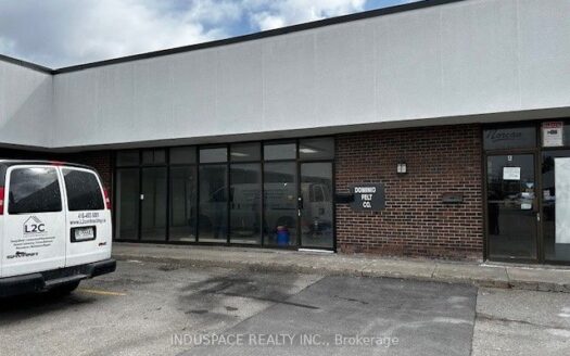 Clean industrial unit with 3 truck level doors. Located close to the Allen Expressway and Hwy 401. Professionally managed building. Immediate possession available. Unit has high power (600 Amps).